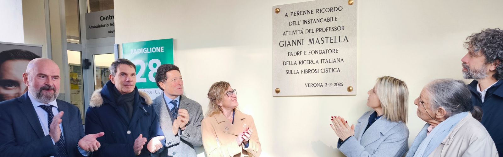 Centro regionale Fibrosi cistica, intitolazione a Gianni Mastella